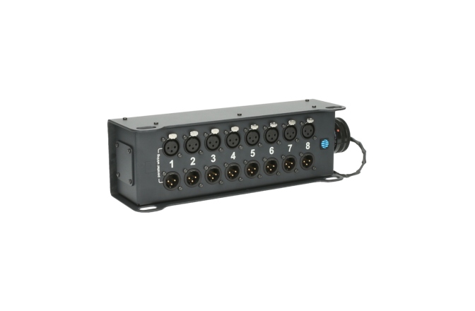 Stagebox audio profesional Klotz TrussLink 8x XLR 3p F||M - RMP 25p M8-channel - single ground